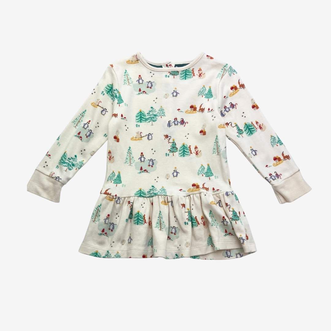 knee length dress short sleeve Hazel Dress